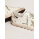 Men's Super-Star with silver heel tab and lettering