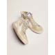 Men's Slide in leather with suede details