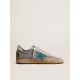 Men’s Ball Star LAB in gray nylon with aqua-green star