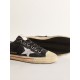 V-Star LTD in blue leather with silver metallic leather star