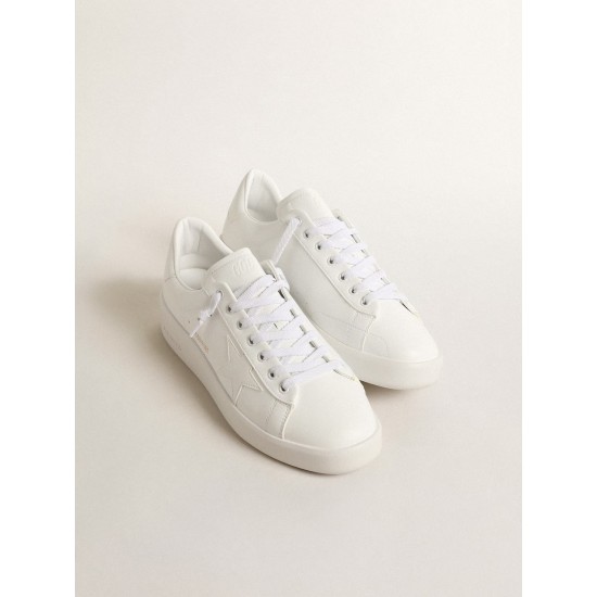 Men’s bio-based Purestar with white star and heel tab