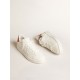 Men's Purestar with white leather star and orange heel tab