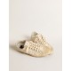Men’s V-Star LAB in canvas with leather star and rust-colored marks