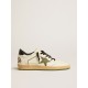 Men's Ball Star LTD in nappa leather with canvas star and black leather heel tab