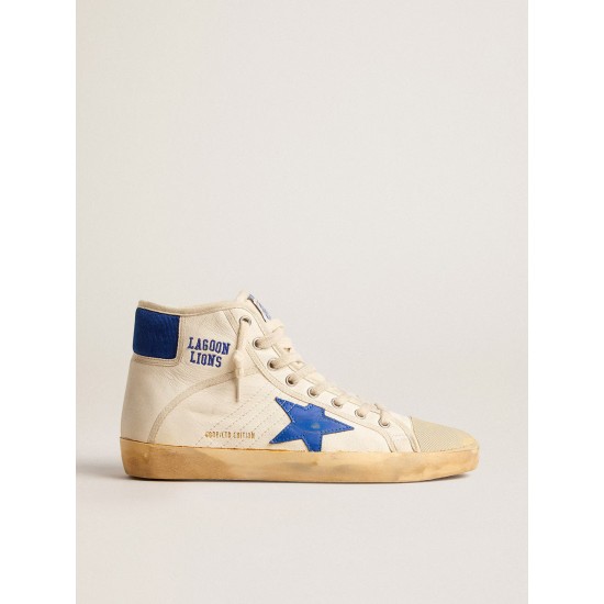 Men’s Francy Penstar LAB in nappa with blue star and nylon heel tab