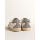 Women’s Super-Star with silver Swarovski crystal star and heel tab