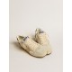 Ball Star LTD in nappa leather and suede with glitter star and black heel tab