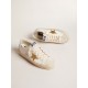 Hi Star with Swarovski crystal star and silver leather heel tab