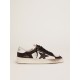 Women's Stardan in white and black leather
