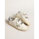 Old School with ice-gray suede star and light blue heel tab
