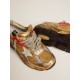 Women's Dad-Star gold with white star