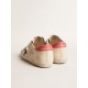 Women's Super-Star LTD in nappa with blue glitter star and red heel tab
