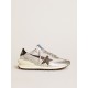Women’s Marathon with silver ripstop nylon upper and black star