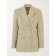 Journey double-breasted wool-jacquard blazer