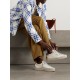 Hi Star distressed suede- and snake-effect-trimmed leather sneakers