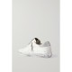 Superstar distressed leather sneakers